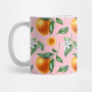 Orange seamless pattern Mug